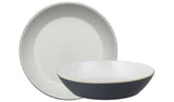 Denby Impression 4 Piece Stoneware Pasta Bowls - Charcoal GOODS Argos