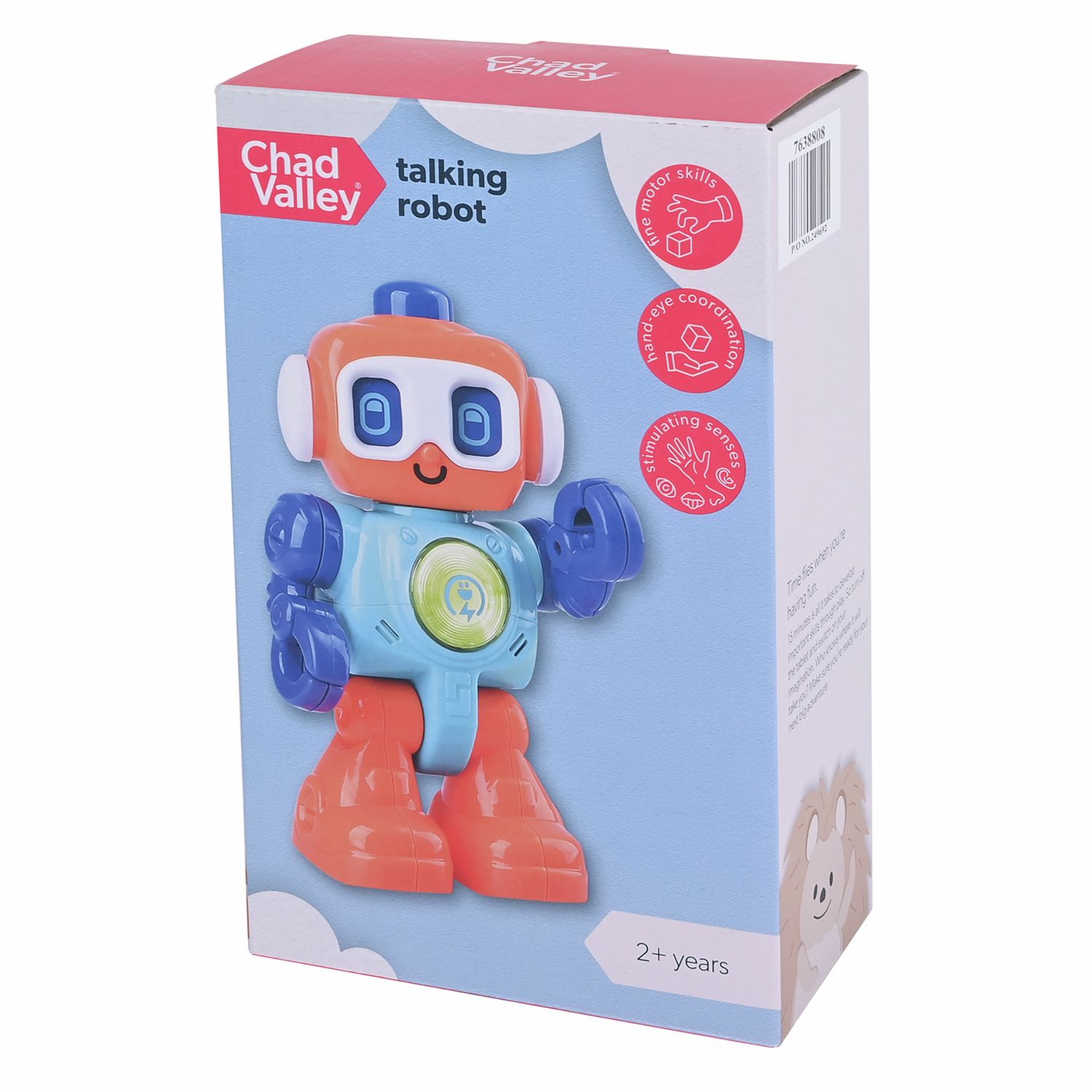 Chad Valley talking robot interactive toy, imported from the UK