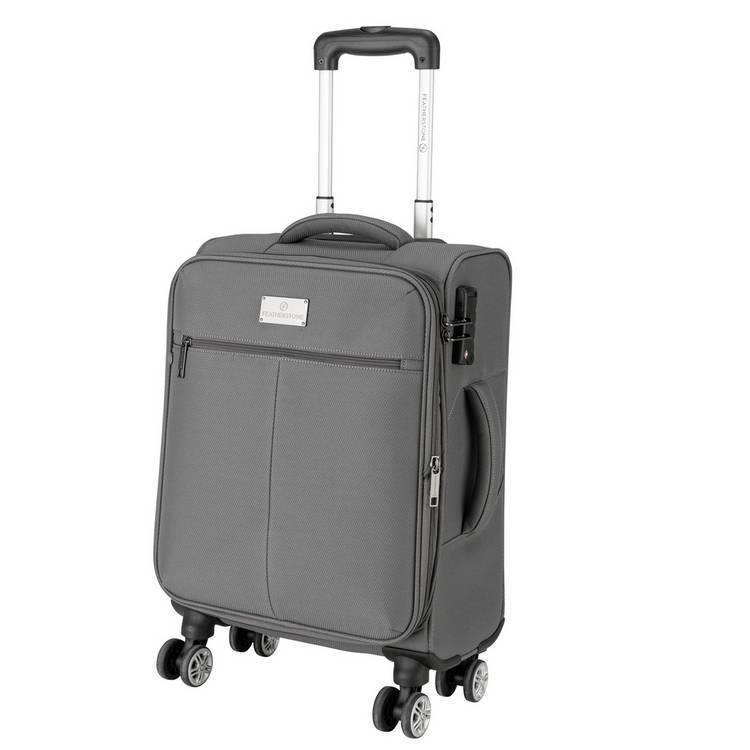 Featherstone 8 wheel soft cabin suitcase, UK version