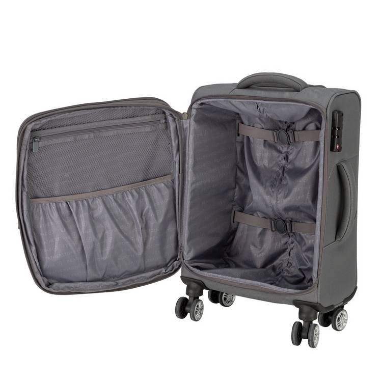 Featherstone 8 wheel soft cabin suitcase, UK version