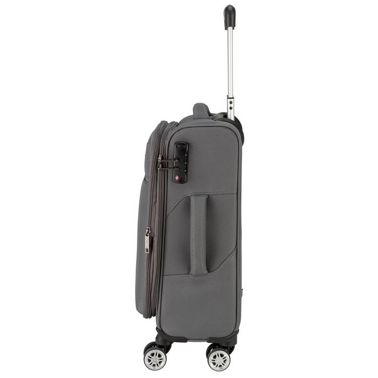 Featherstone 8 wheel soft cabin suitcase, UK version