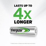 Energizer Accu Recharge Power Plus rechargeable AA batteries 4 pack - British product