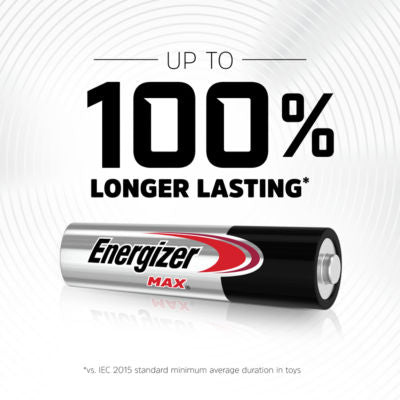 Energizer AAA alkaline batteries 12 pack - British product