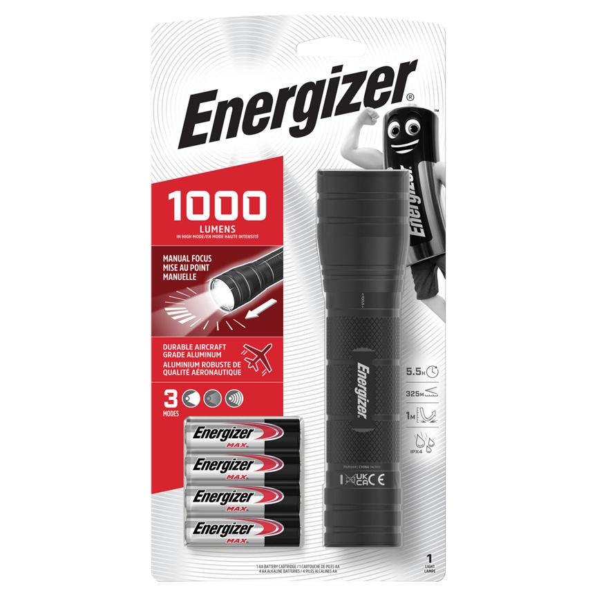 Energizer High Lumen Metal Light GOODS ASDA   