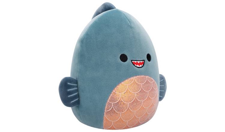 Squishmallows 7.5" Grey Piranha Plush