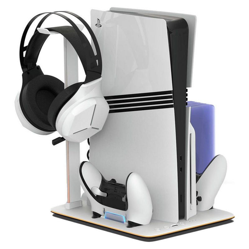 iMP DLX+LED Multi-Function Charge Stand For PS5 Consoles