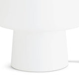 Habitat table lamp Flore Glass XL white, UK version