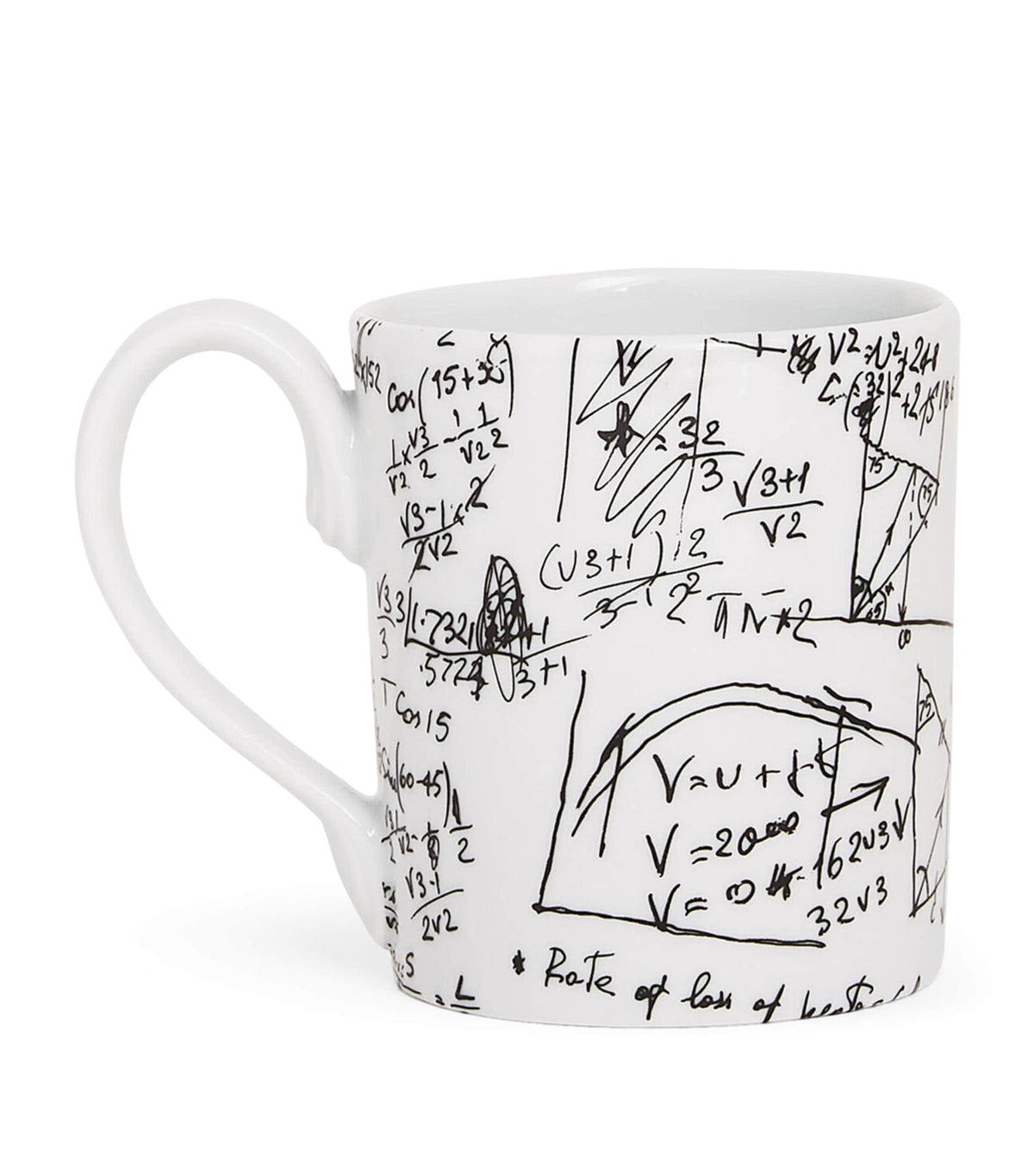 Fornasetti mathematical formulae porcelain mug - British product