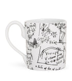 Fornasetti mathematical formulae porcelain mug - British product