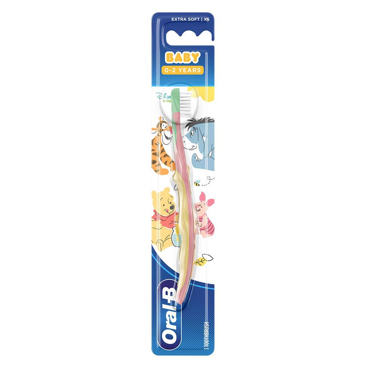 Oral-B Stage 1 Pooh Bear Manual Toothbrush 0-2 Years GOODS Boots   