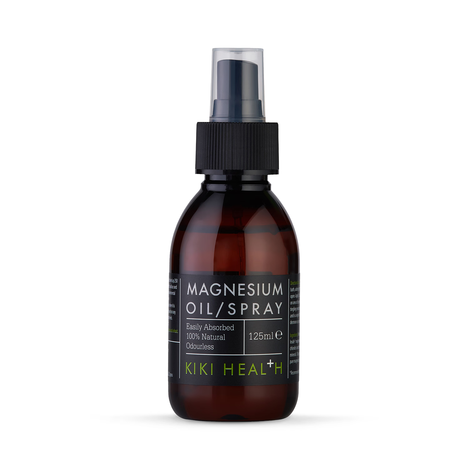 KIKI Health magnesium oil spray 125ml (British brand)