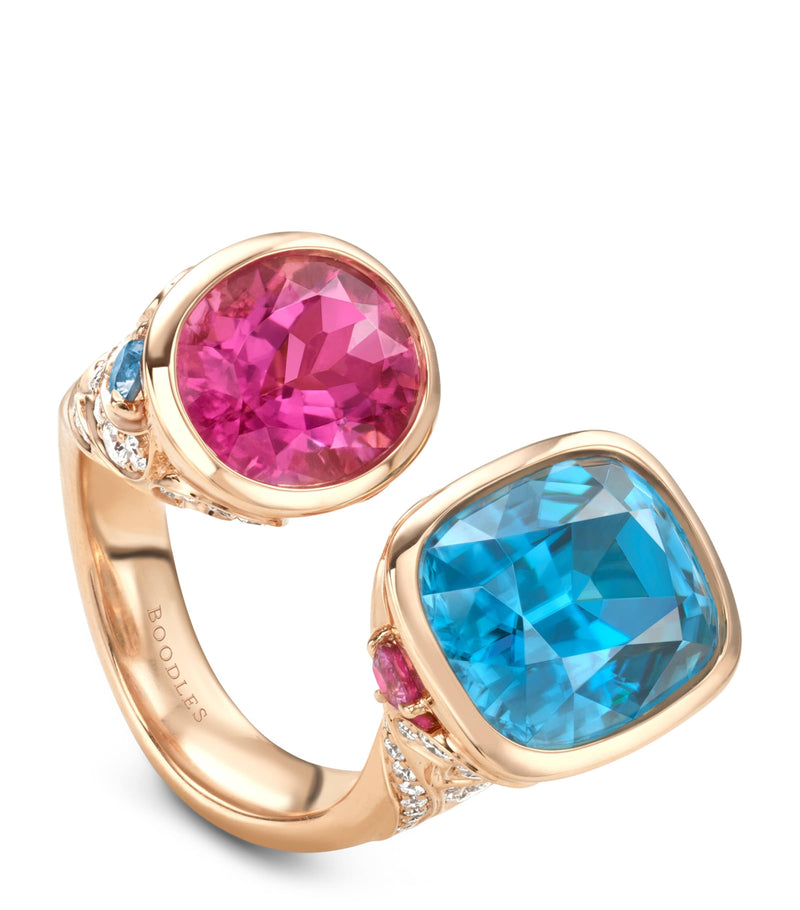 Boodles Royal Damask Gemini ring - British product