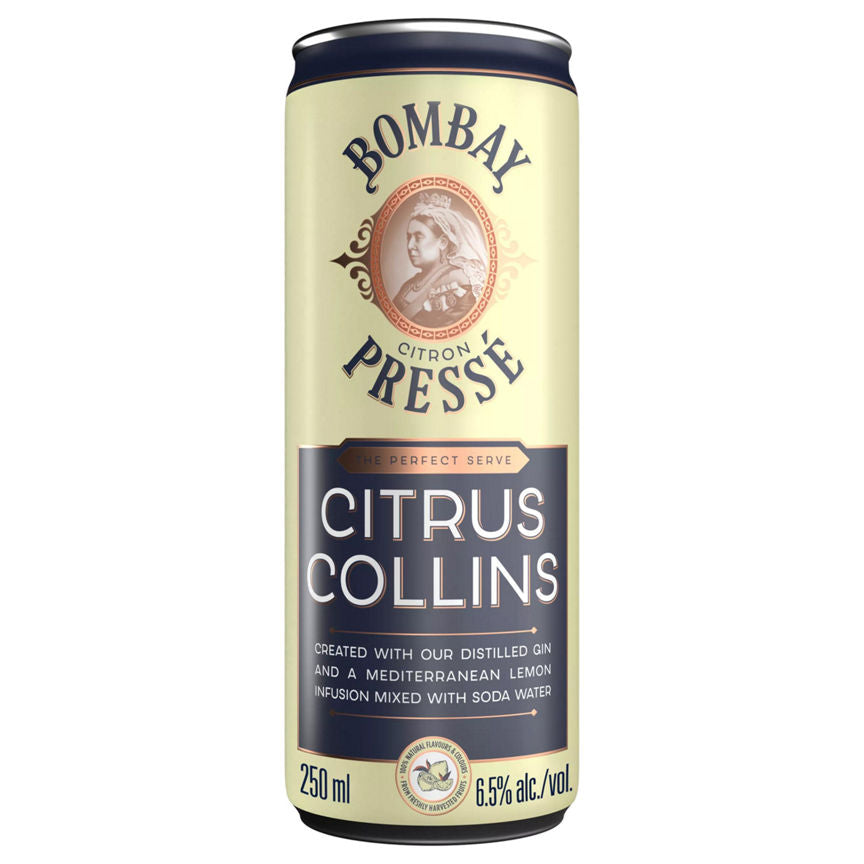 Bombay Sapphire Pressé Citrus Collins GOODS ASDA   