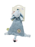 Rainbow Designs Eeyore comfort blanket and ring rattle set, imported from the UK