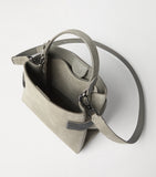 Brunello Cucinelli small suede essence top-handle bag, UK version