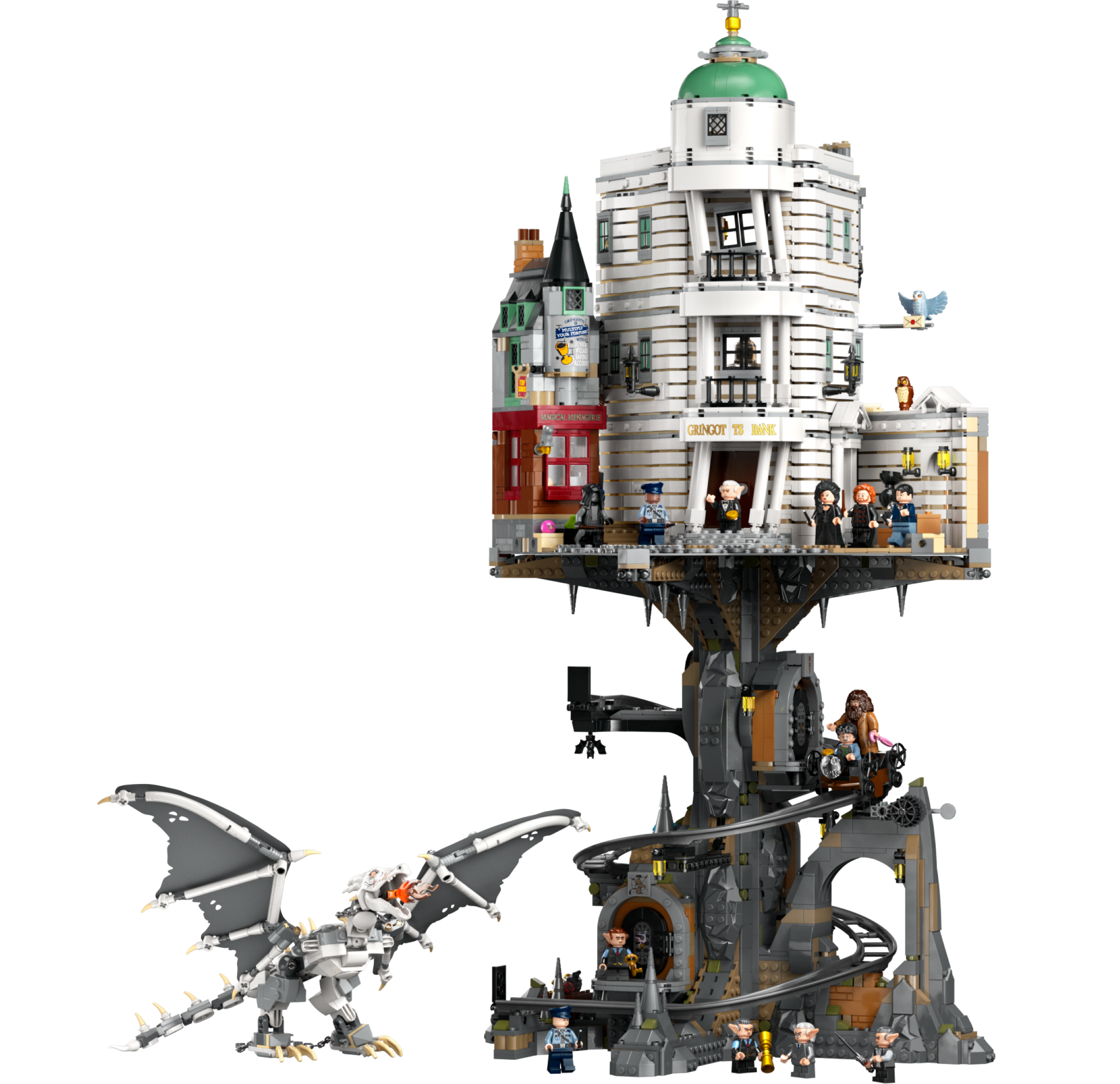 Lego Gringotts Wizarding Bank Collectors Edition Building Set 4801 Pieces, UK version