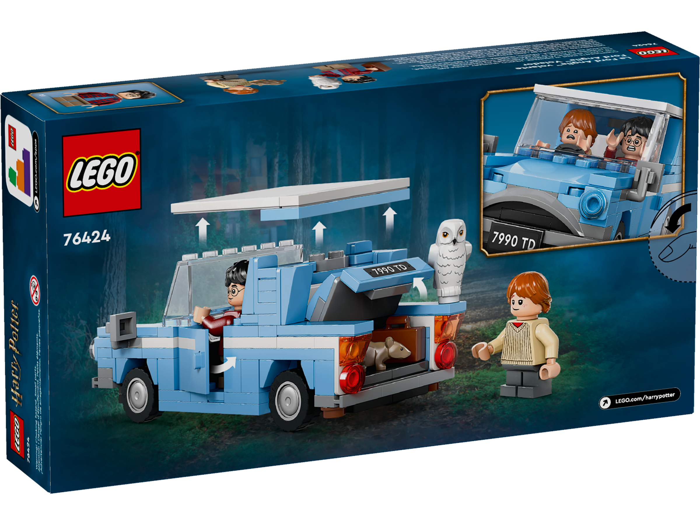 LEGO Flying Ford Anglia building set 165 pieces - British product