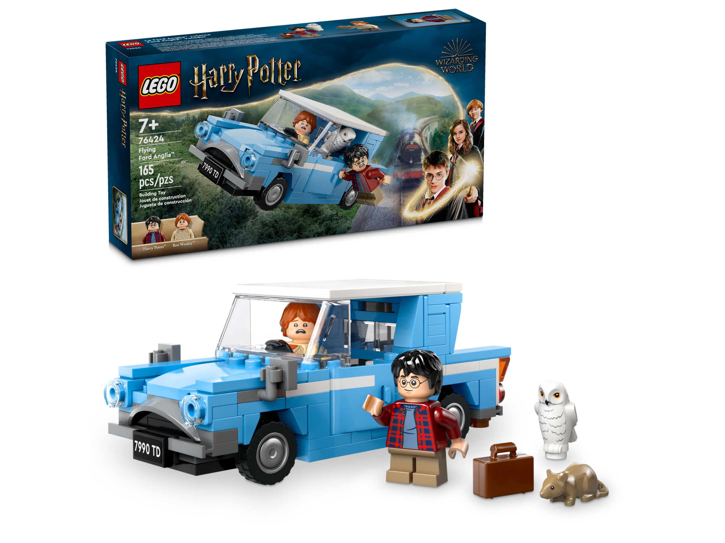 LEGO Flying Ford Anglia building set 165 pieces - British product