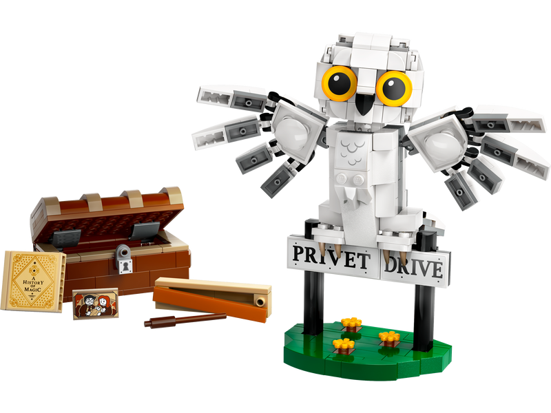 LEGO Harry Potter Hedwig 337 piece building set model, UK version