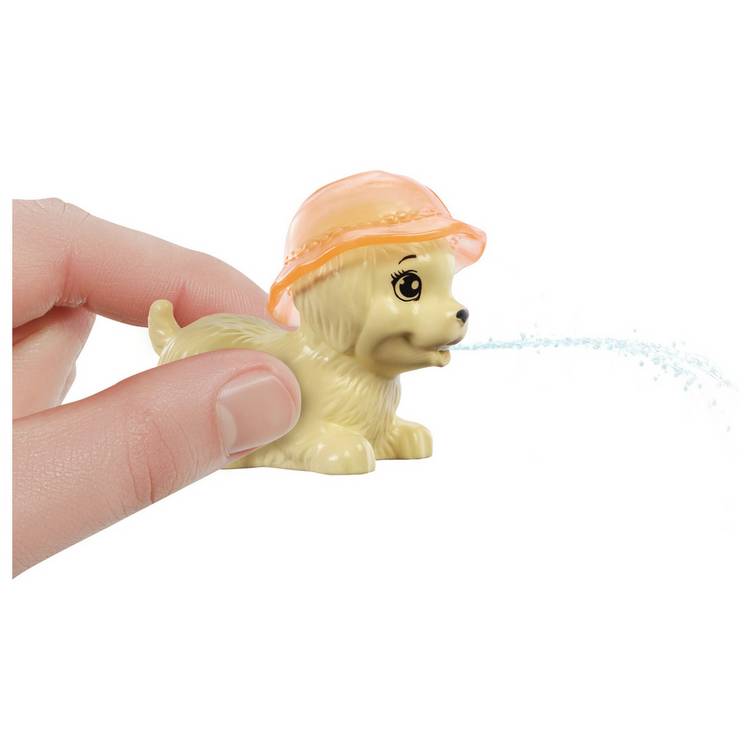 Barbie Puppy Pool Party playset with doll and pets (British brand)