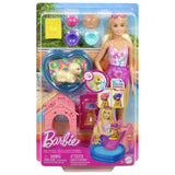 Barbie Puppy Pool Party playset with doll and pets (British brand)
