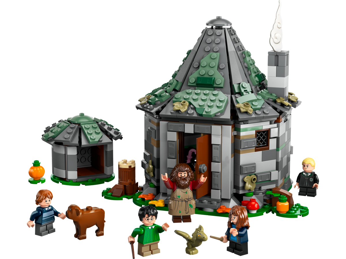 LEGO Hagrid's Hut building set 896 pieces, UK version