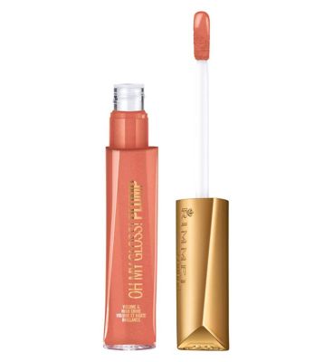 Rimmel London Oh My Gloss! Lip Plump Clear GOODS Boots Peach Pie  