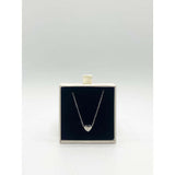 SVNX small heart necklace in silver one size UK version