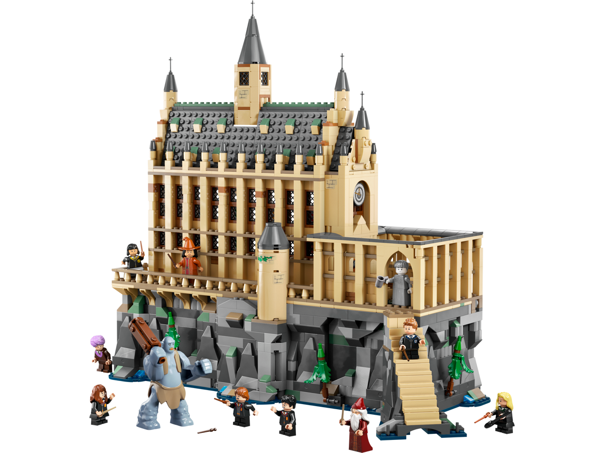 LEGO Harry Potter Hogwarts Castle set, UK version