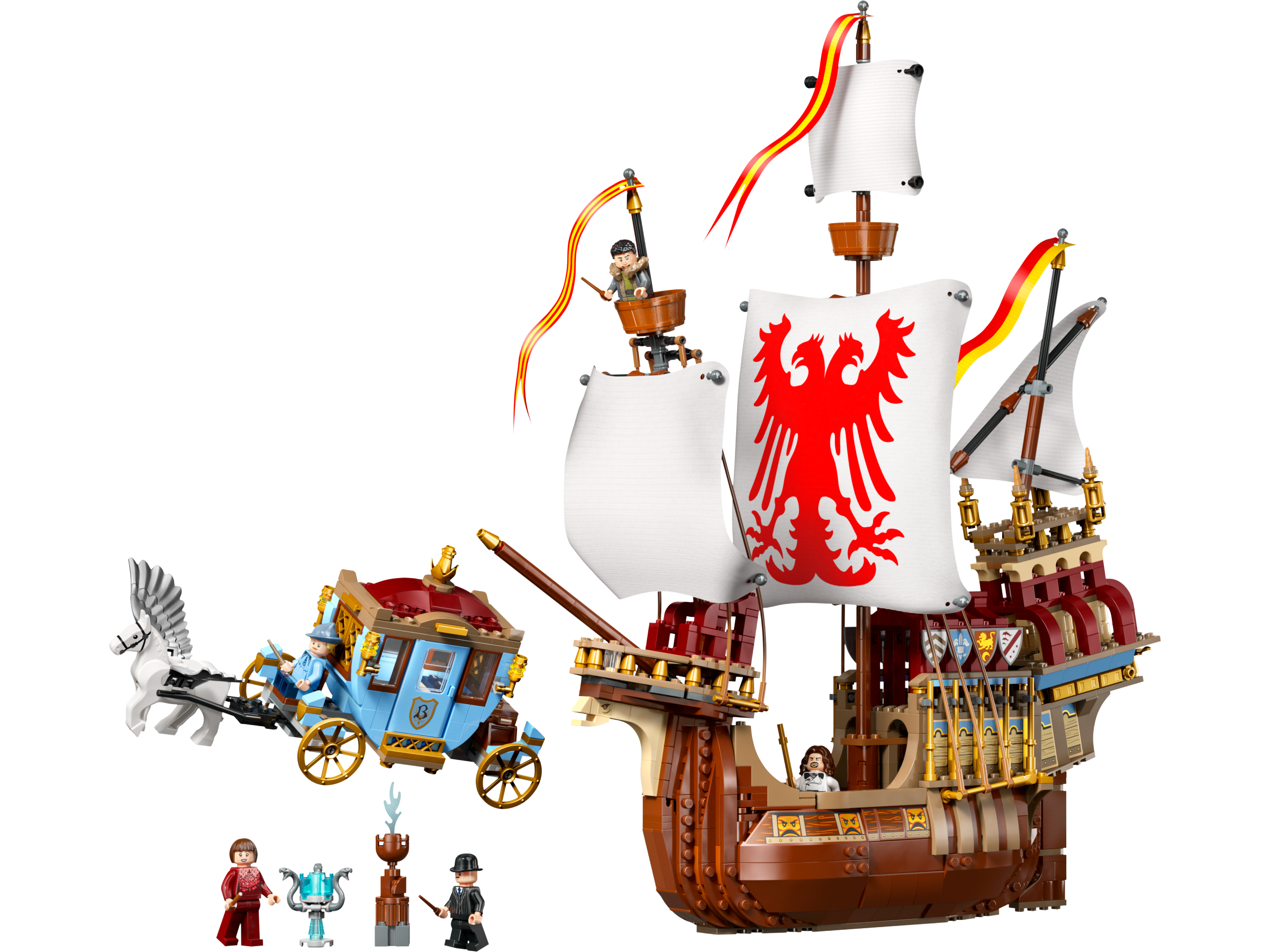 LEGO Triwizard Tournament The Arrival byggesett 1229 deler (britisk merke)
