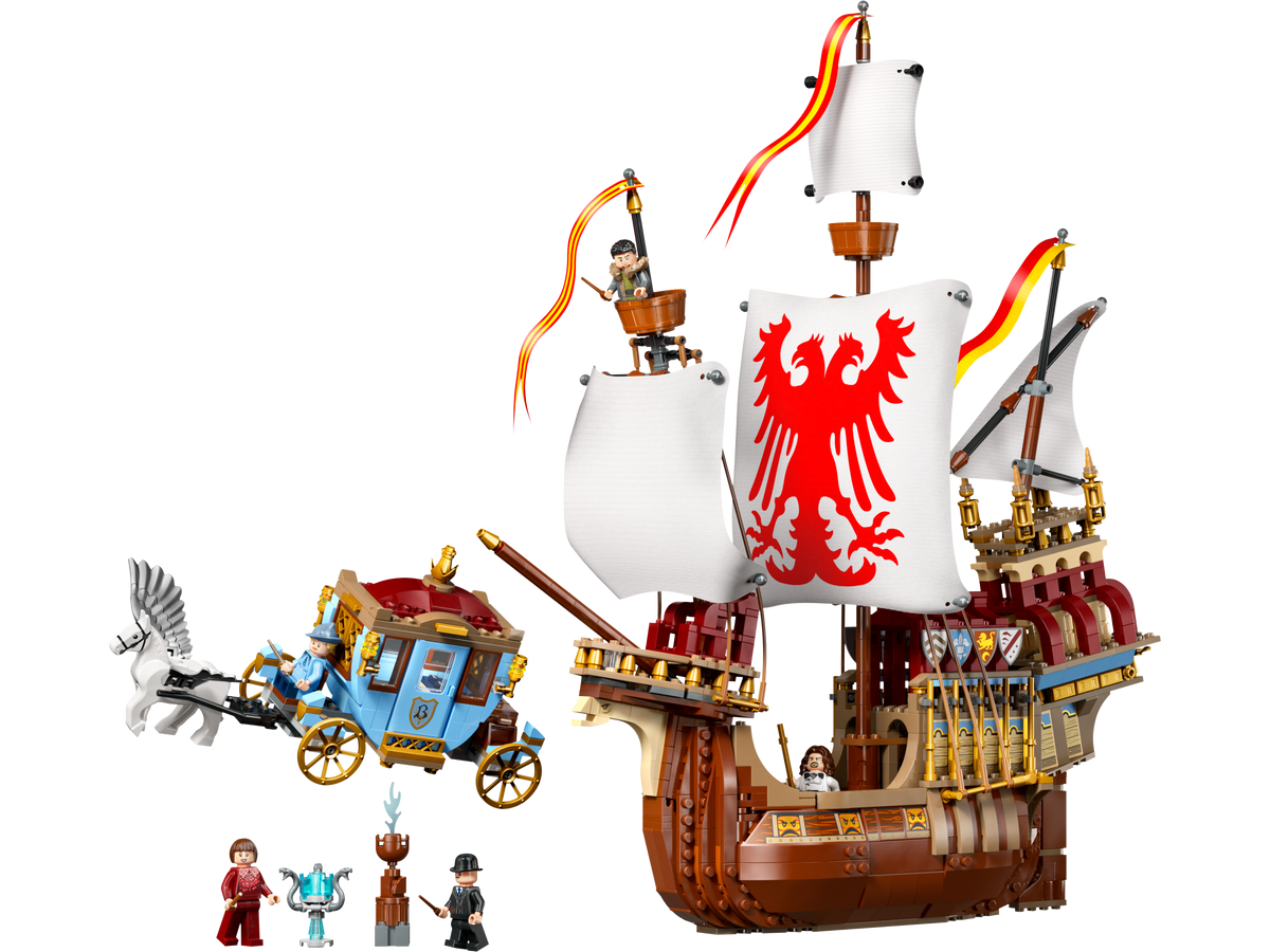 LEGO Triwizard Tournament The Arrival byggesett 1229 deler (britisk merke)