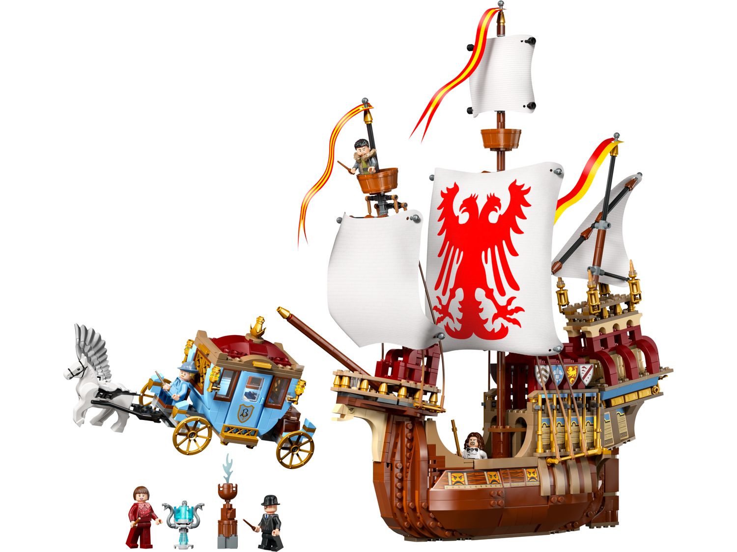 LEGO Triwizard Tournament Ankomst Byggesett 1229 Deler (Britisk merkevare)