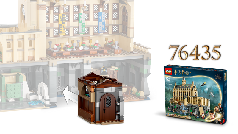 LEGO Hogwarts Castle Charms Class building set 204 pieces, UK version