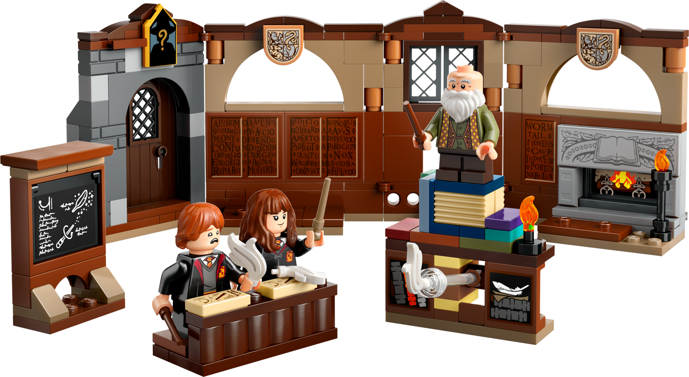 LEGO Hogwarts Castle Charms Class building set 204 pieces, UK version