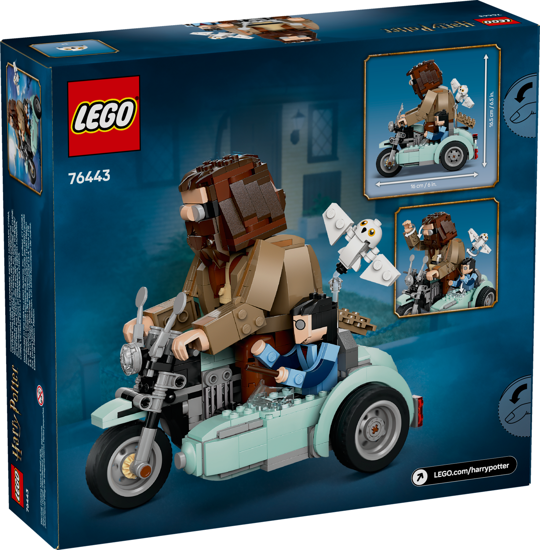LEGO Harry Potter Hagrid and Harrys Motorcycle Ride Building Set, UK version