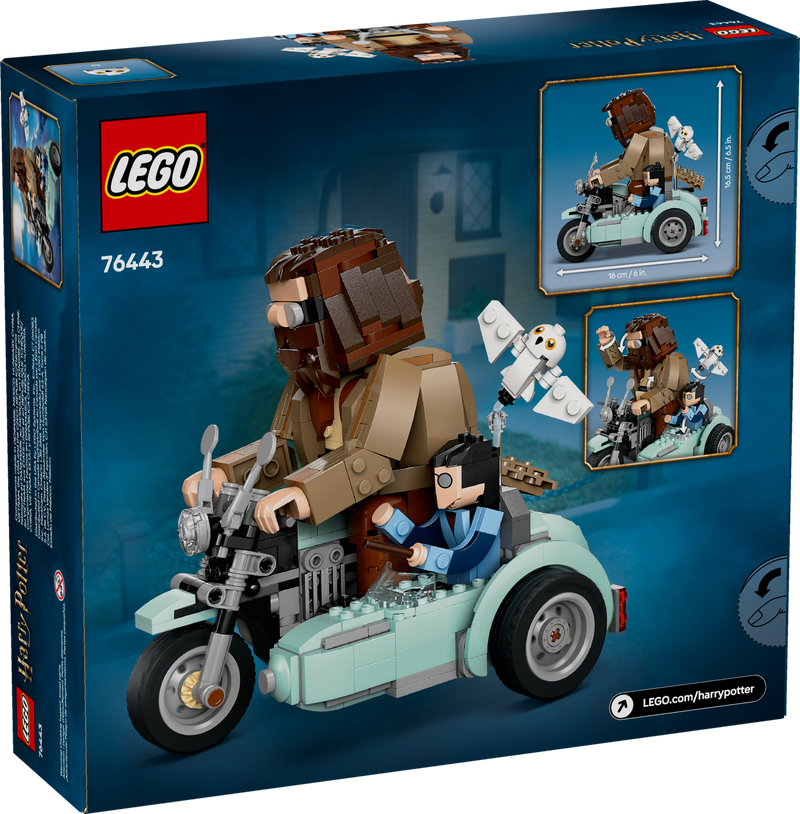LEGO Harry Potter Hagrid and Harrys Motorcycle Ride Building Set, UK version