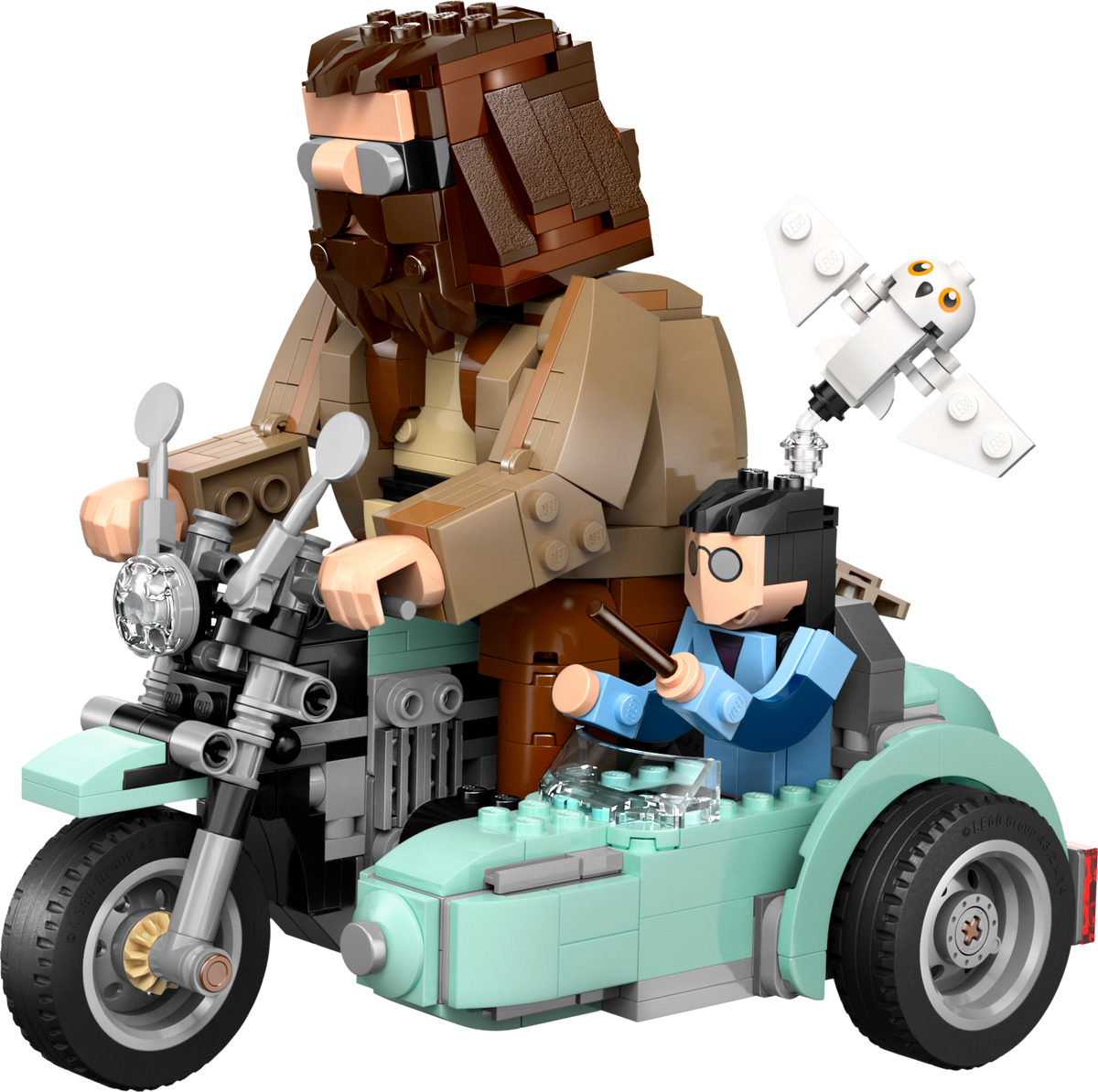 LEGO Harry Potter Hagrid and Harrys Motorcycle Ride Building Set, UK version
