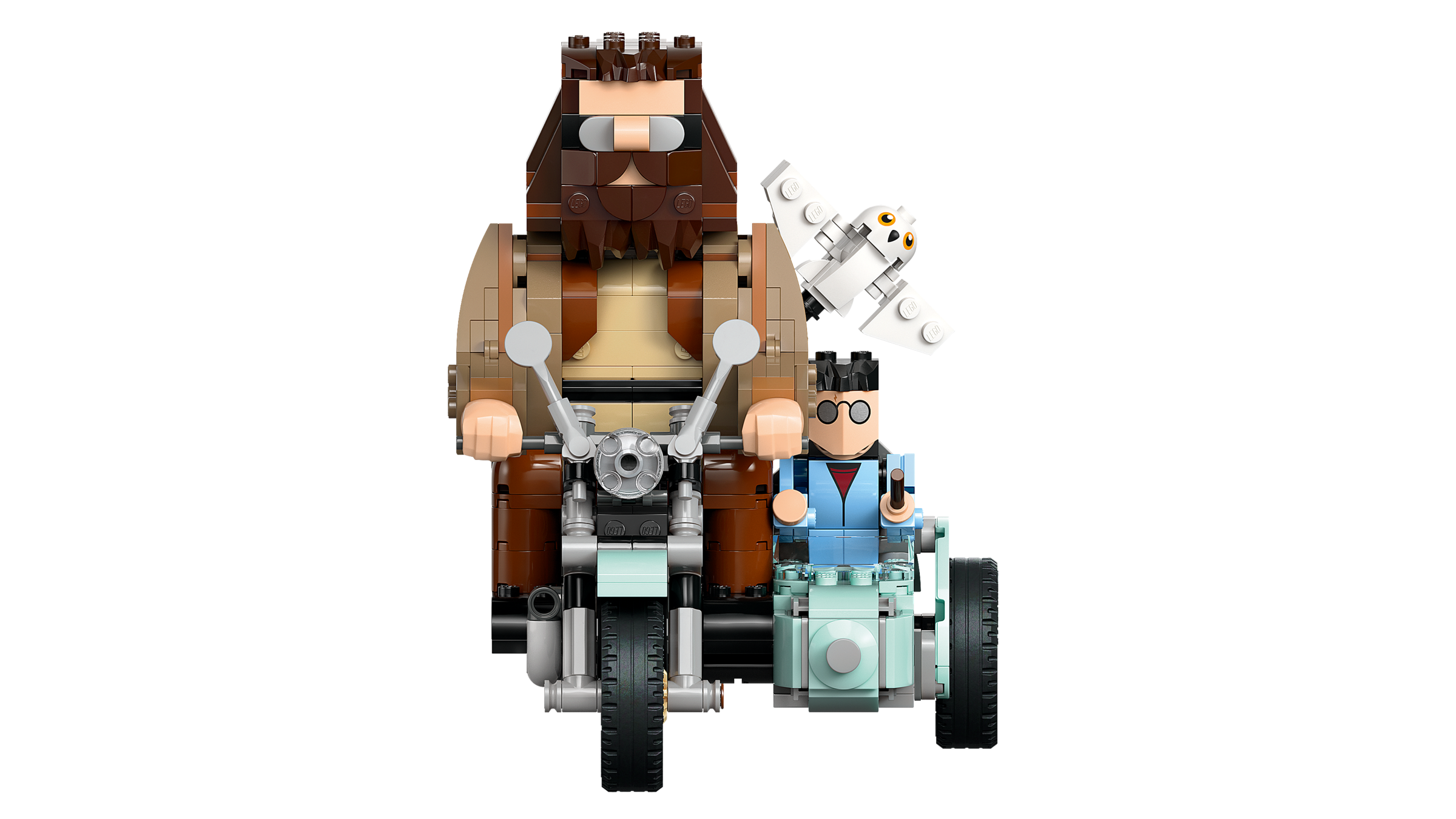 LEGO Harry Potter Hagrid and Harrys Motorcycle Ride Building Set, UK version