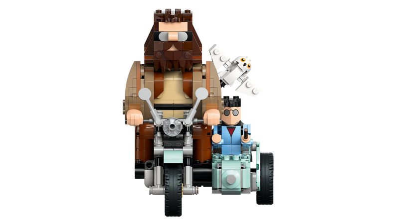 LEGO Harry Potter Hagrid and Harrys Motorcycle Ride Building Set, UK version