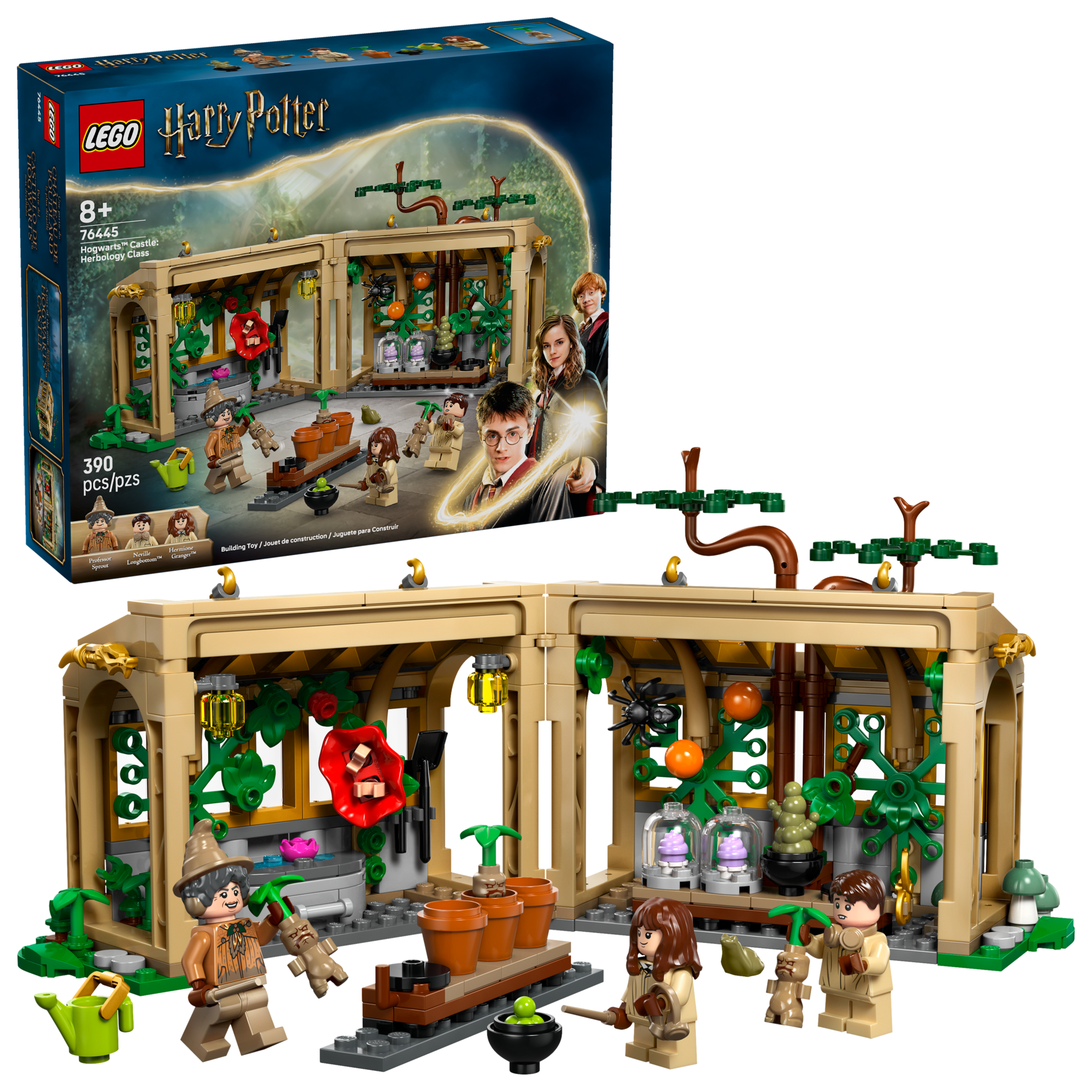 LEGO Hogwarts Herbology Class 390 piece set, UK version