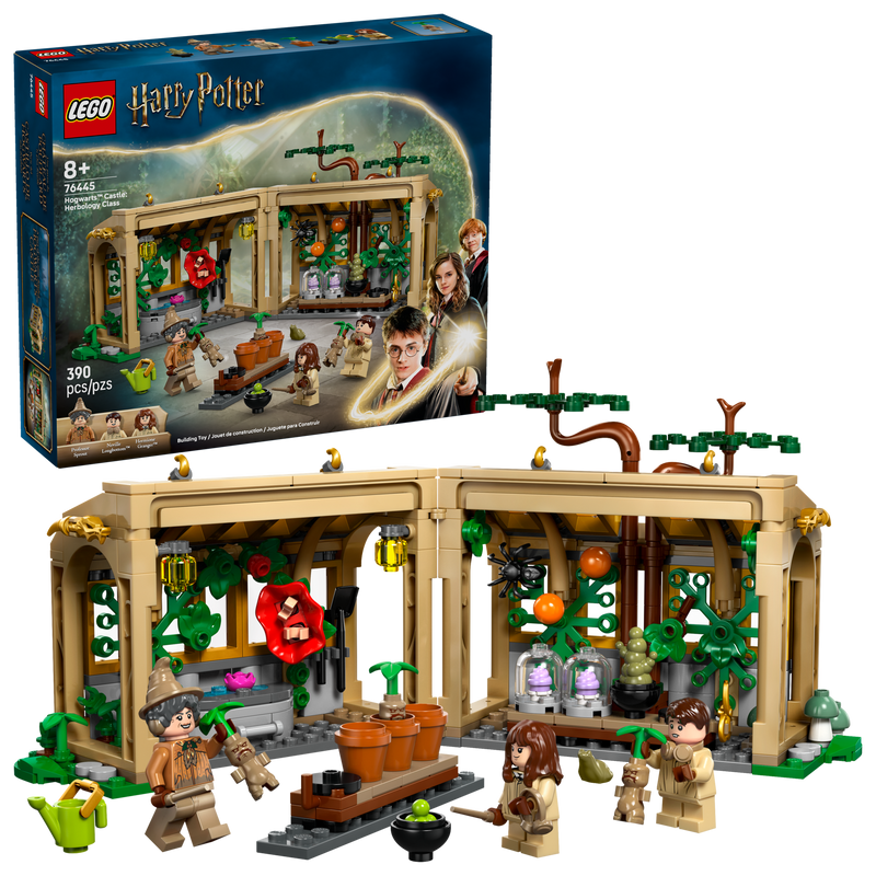 LEGO Hogwarts Herbology Class 390 piece set, UK version