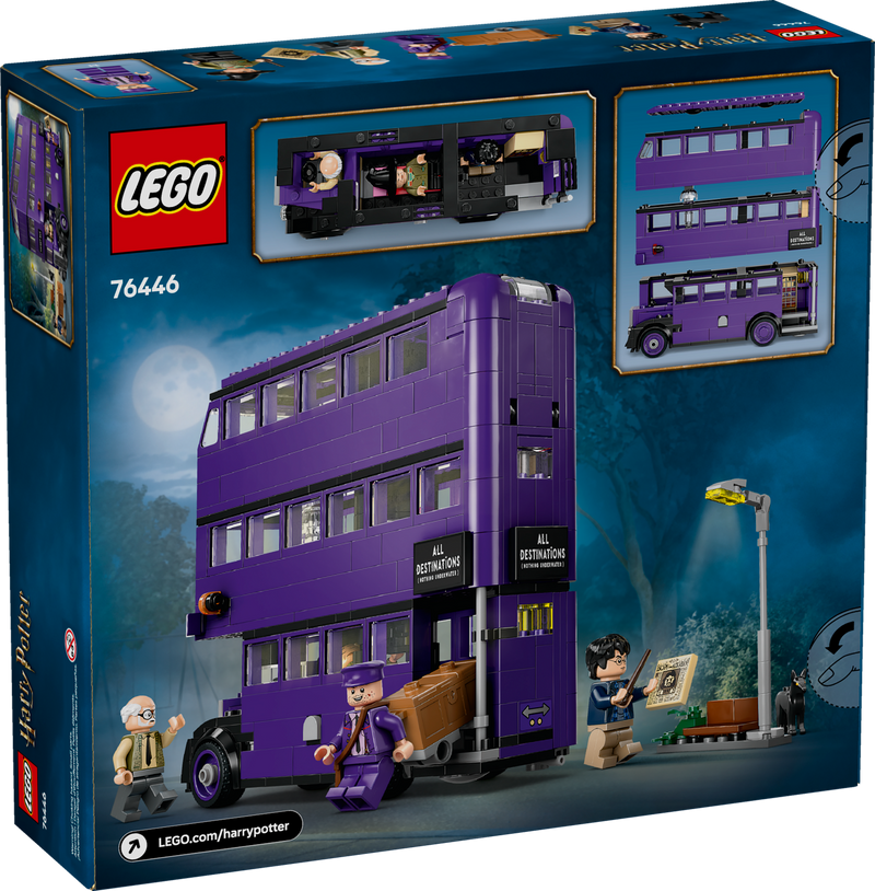 LEGO Knight Bus Adventure Building Set 499 Pieces, UK version