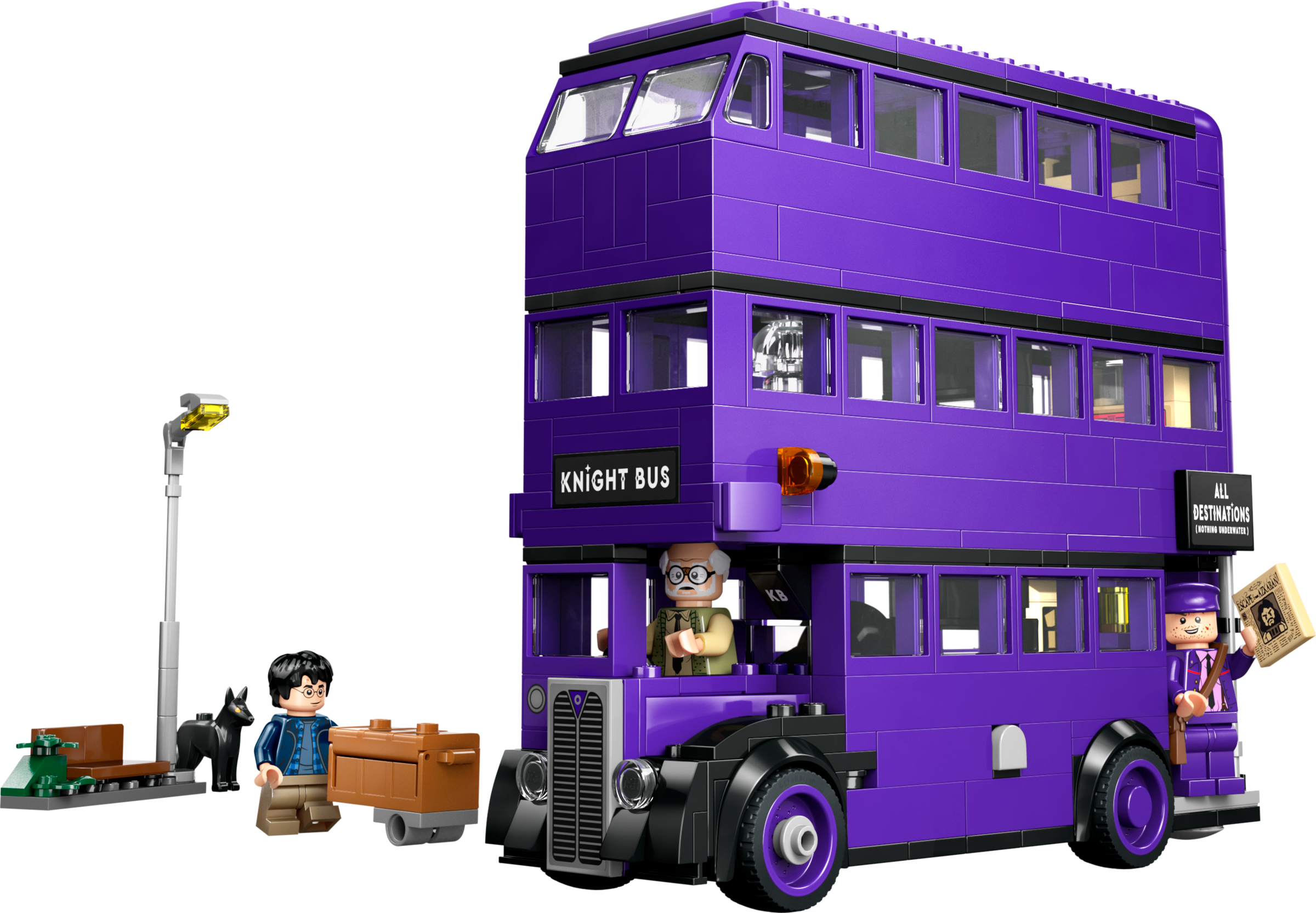 LEGO Knight Bus Adventure Building Set 499 Pieces, UK version