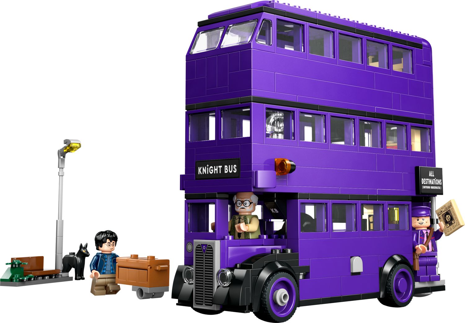 LEGO Knight Bus Adventure Building Set 499 Pieces, UK version