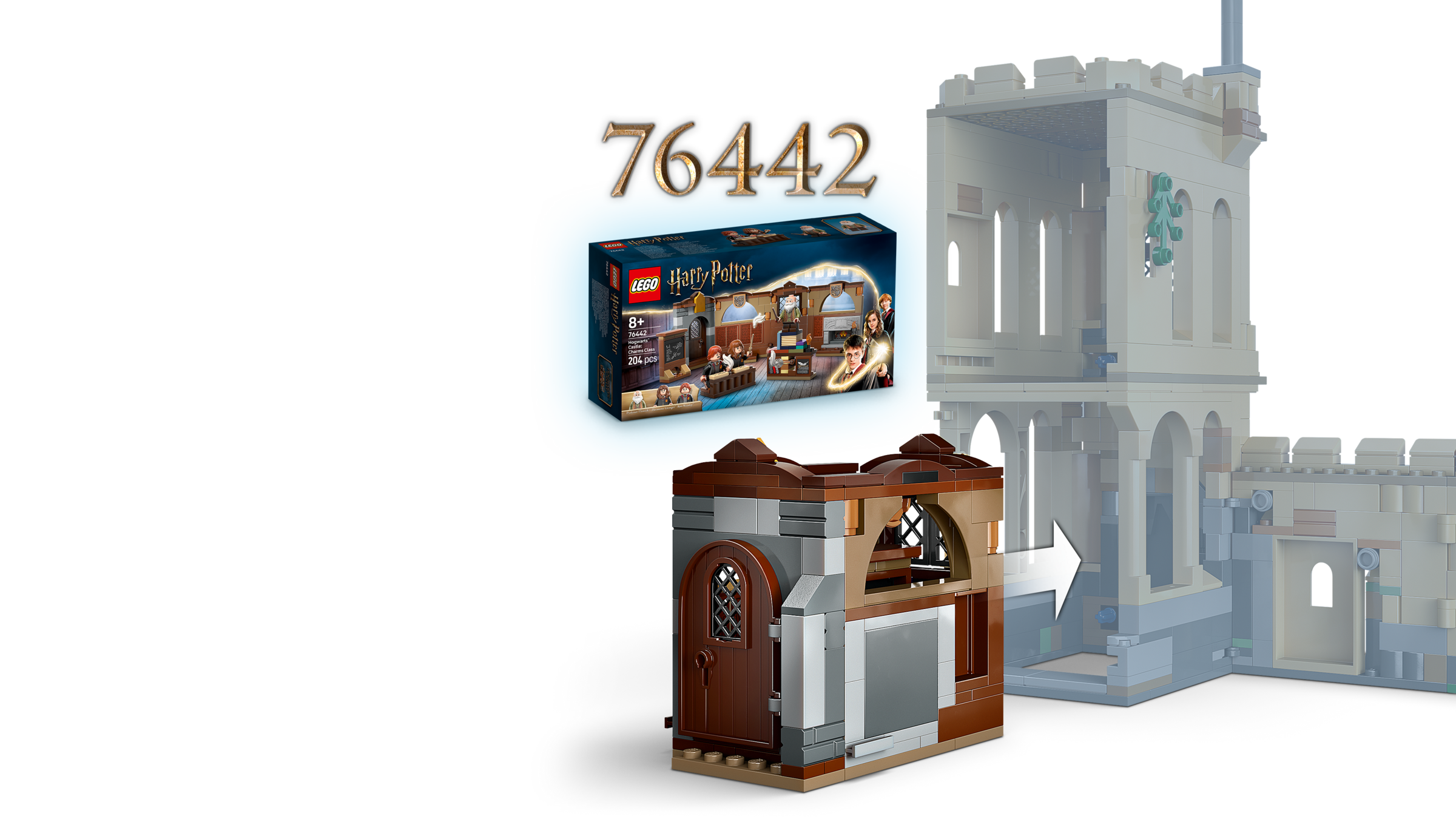 LEGO Hogwarts Castle 651 Pieces, UK version