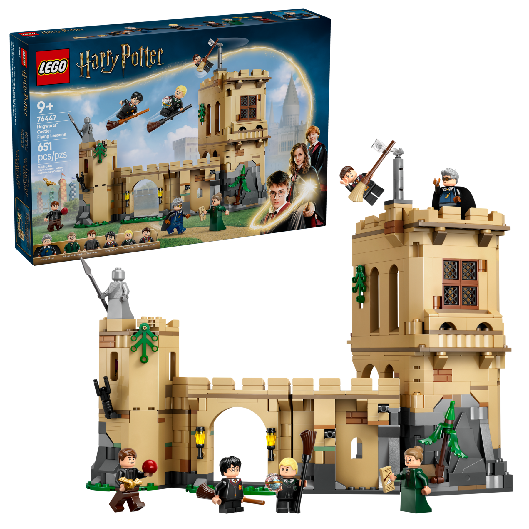 LEGO Hogwarts Castle 651 Pieces, UK version
