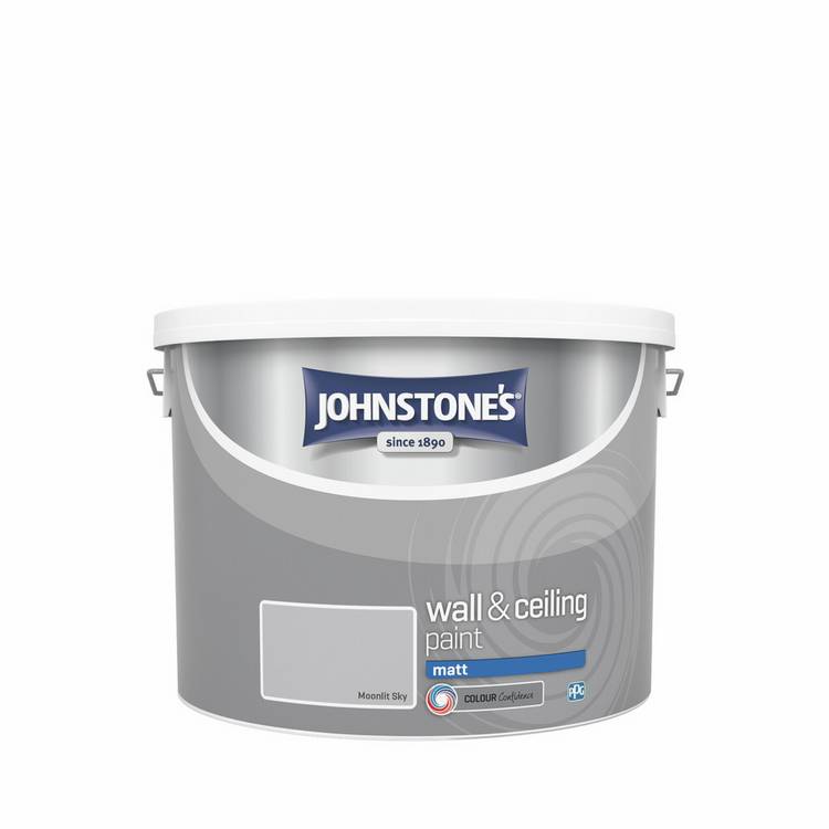 Johnstone's wall and ceiling paint Moonlit Sky 10L, imported from the UK