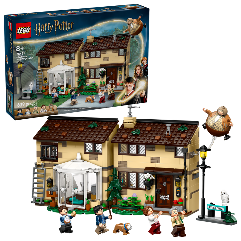 LEGO Harry Potter Privet Drive building set, UK version