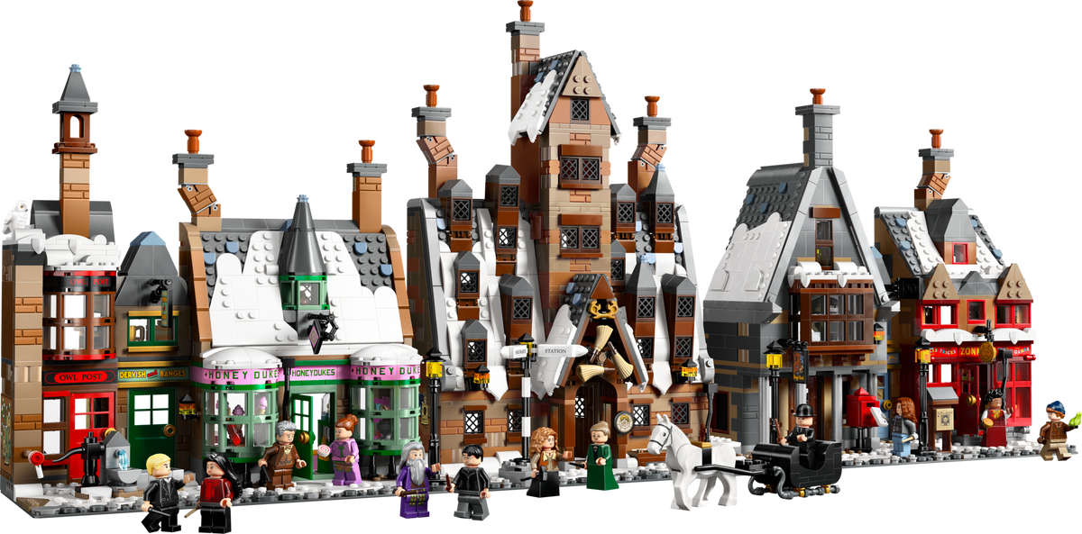 LEGO Harry Potter Hogsmeade Landsby Samlerutgave 3228 deler, britisk versjon