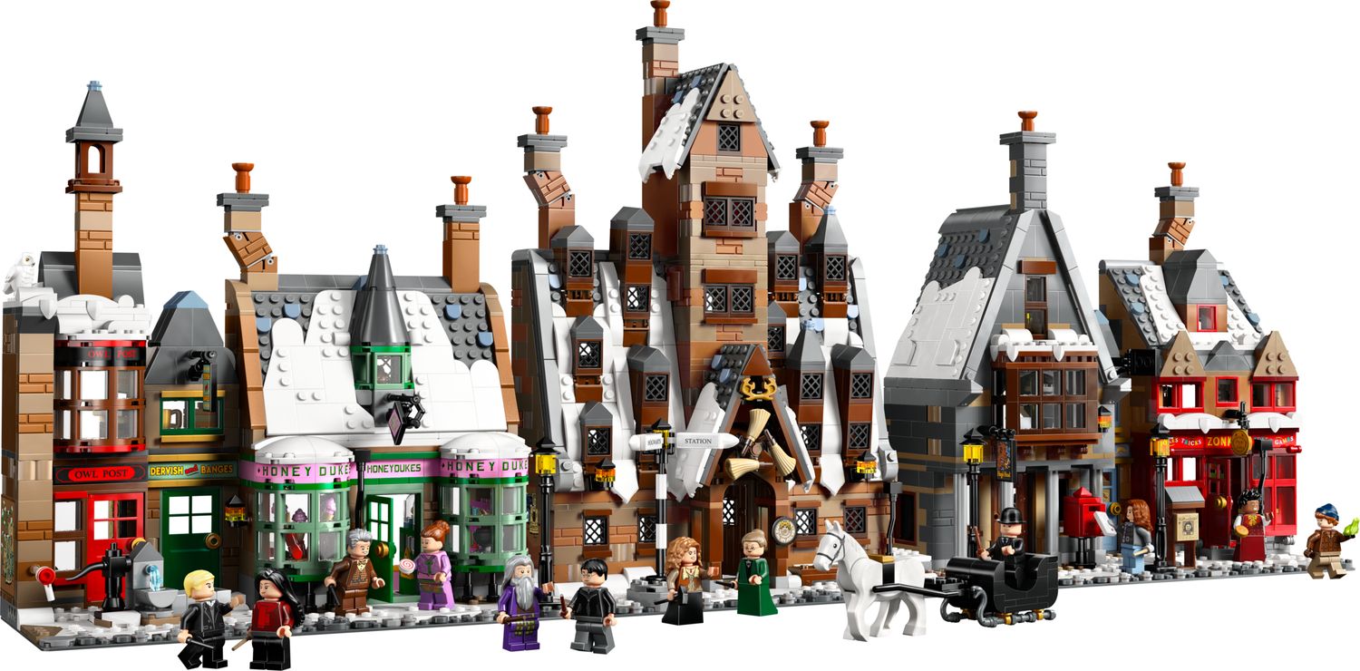 LEGO Harry Potter Hogsmeade Landsby Samlerutgave 3228 deler, britisk versjon